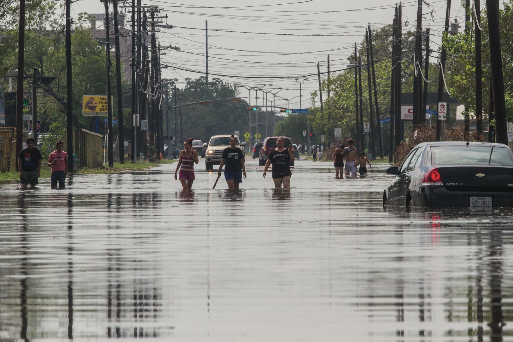 Victoria streets flood during heavy rains (w/video)